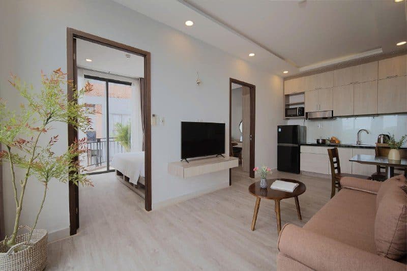 2-bedroom apartment near My An Beach
